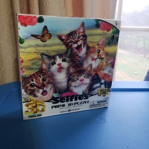NWT NIB Howard Robinson Prime 3D Selfies Cats Puzzle 150pc 18x12